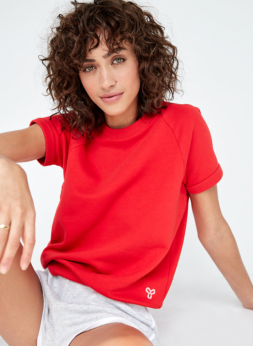 LAKEY LIGHT CREW - Short-sleeve crewneck sweatshirt LAKEY LIGHT CREW - Short-sleeve crewneck sweatshirt