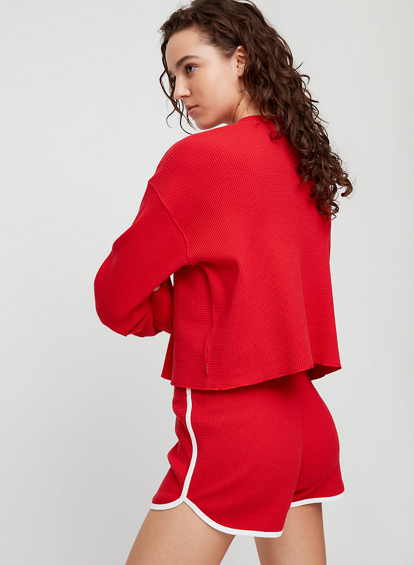 ALDER RUNNING SHORT - Waffle-knit shorts ALDER RUNNING SHORT - Waffle-knit shorts