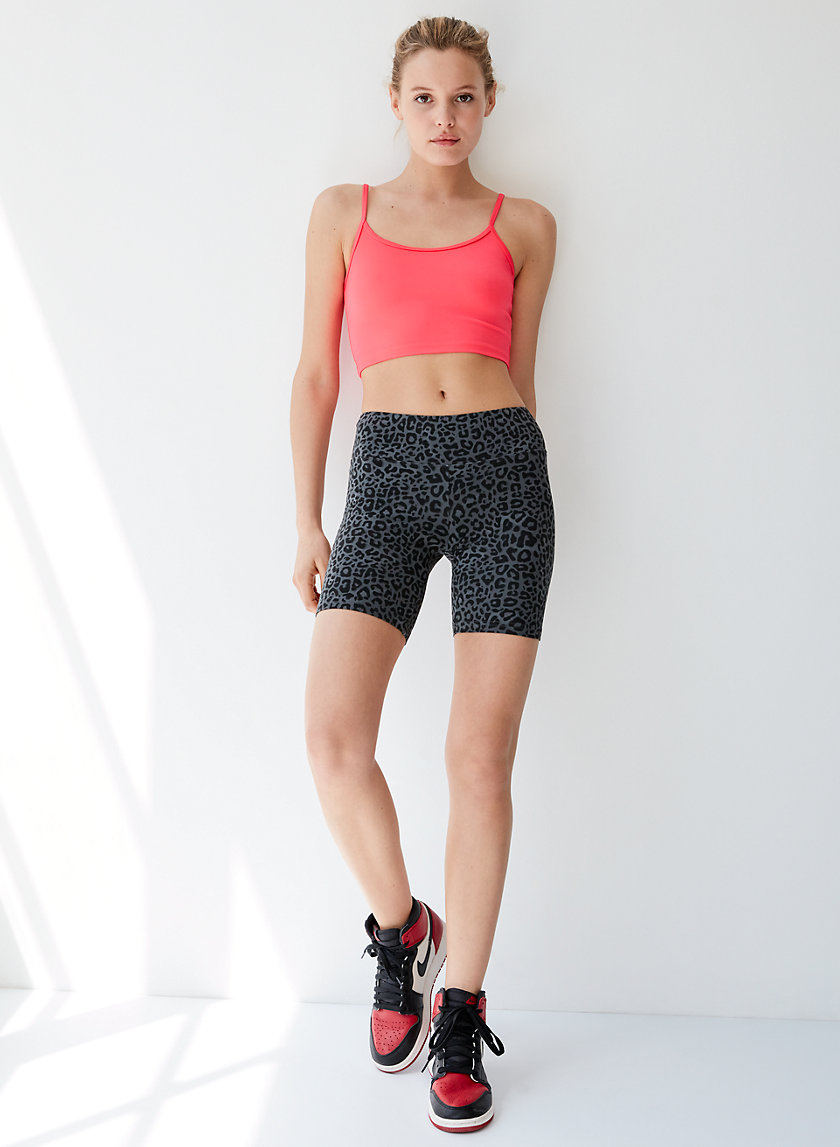 EQUATOR SHORT 7" - Leopard-print bike shorts EQUATOR SHORT 7" - Leopard-print bike shorts
