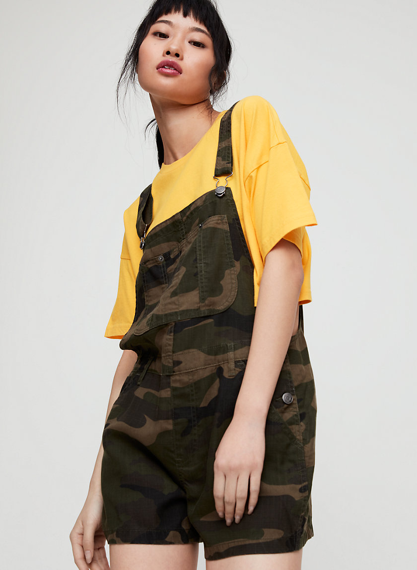 SENRYU ROMPER - Camo, short overalls SENRYU ROMPER - Camo, short overalls