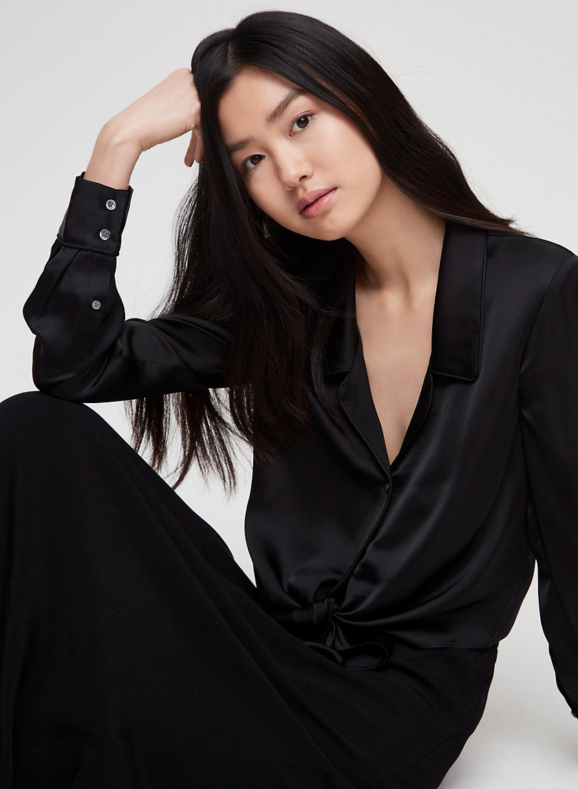 Wilfred PEAUFINER BLOUSE | Aritzia Wilfred PEAUFINER BLOUSE | Aritzia
