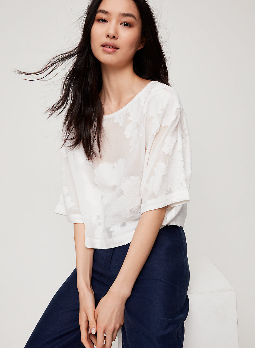 BLAYZE T-SHIRT - Cropped, floral blouse BLAYZE T-SHIRT - Cropped, floral blouse