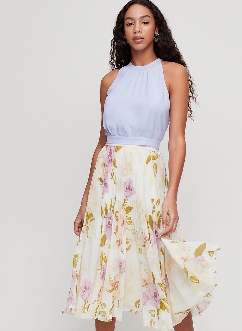 PATRICE BLOUSE - Cropped halter top PATRICE BLOUSE - Cropped halter top