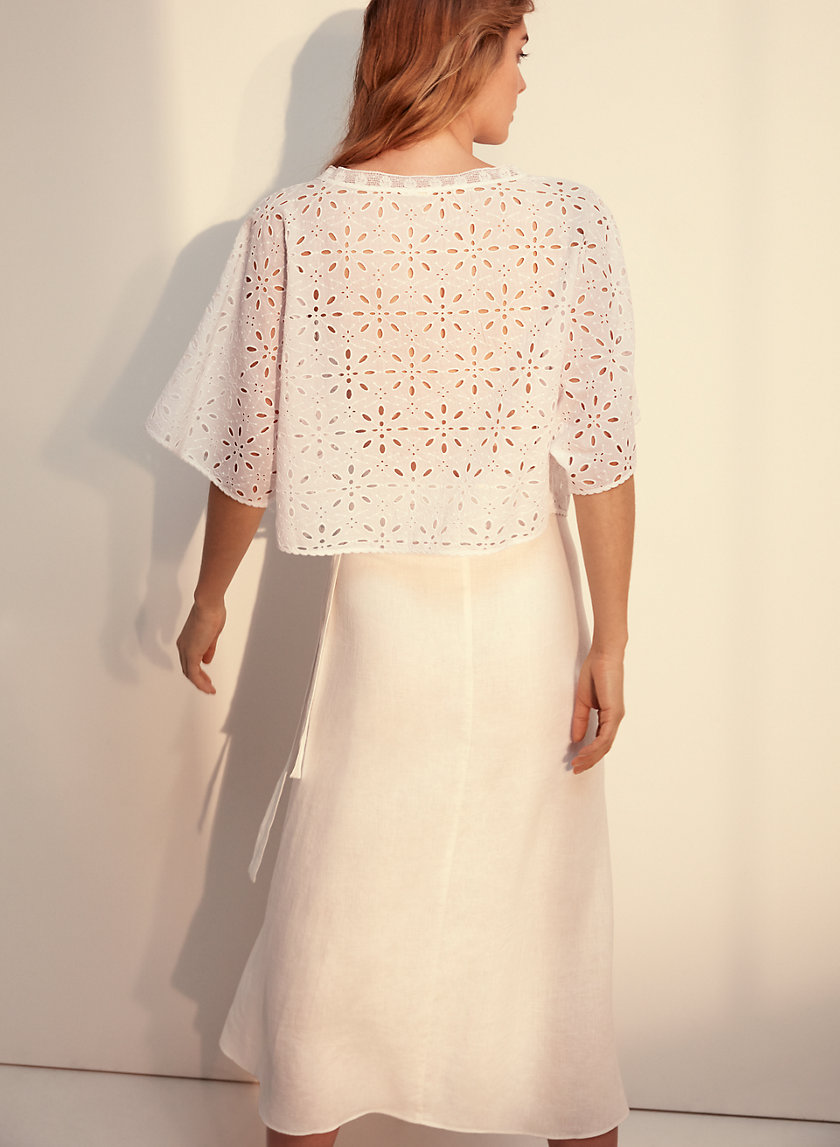 BLAYZE BLOUSE - Dolman-sleeve, eyelet blouse BLAYZE BLOUSE - Dolman-sleeve, eyelet blouse