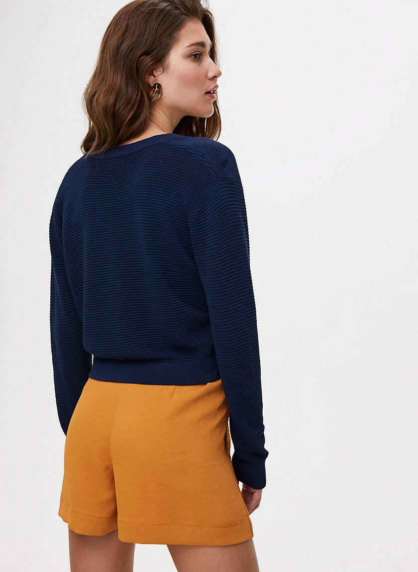 LIGHT CROPPED CARDIGAN - Cropped button-up cardigan LIGHT CROPPED CARDIGAN - Cropped button-up cardigan