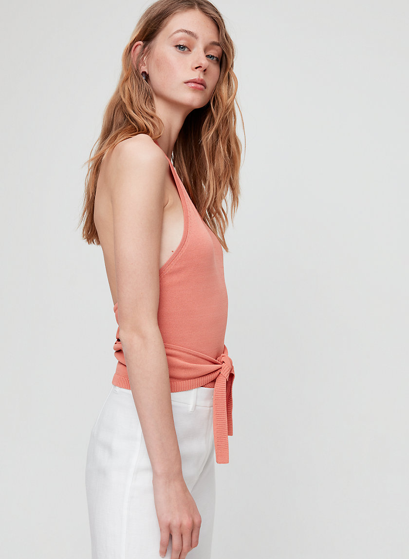 TWILA KNIT TOP - Knit Halter Top TWILA KNIT TOP - Knit Halter Top