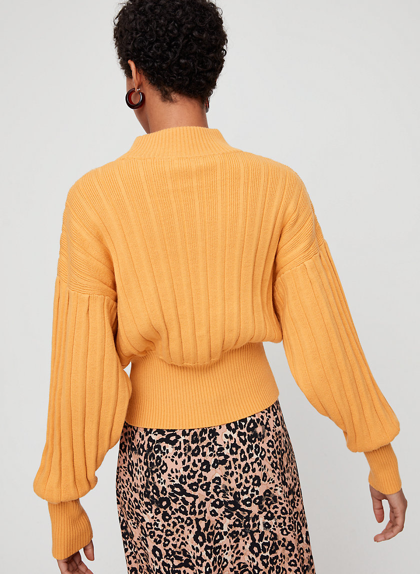 ICALMA SWEATER - Mock neck, merino wool sweater ICALMA SWEATER - Mock neck, merino wool sweater