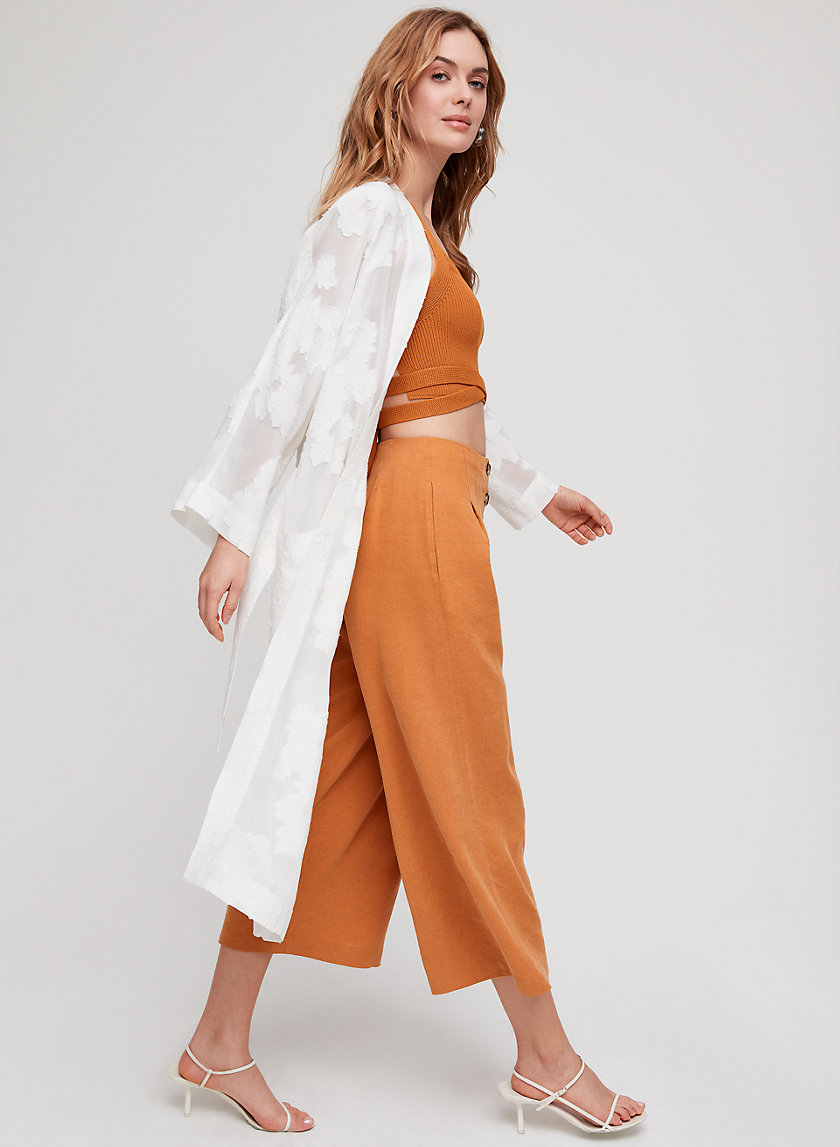 DURANTE JACKET - Long jacquard kimono DURANTE JACKET - Long jacquard kimono