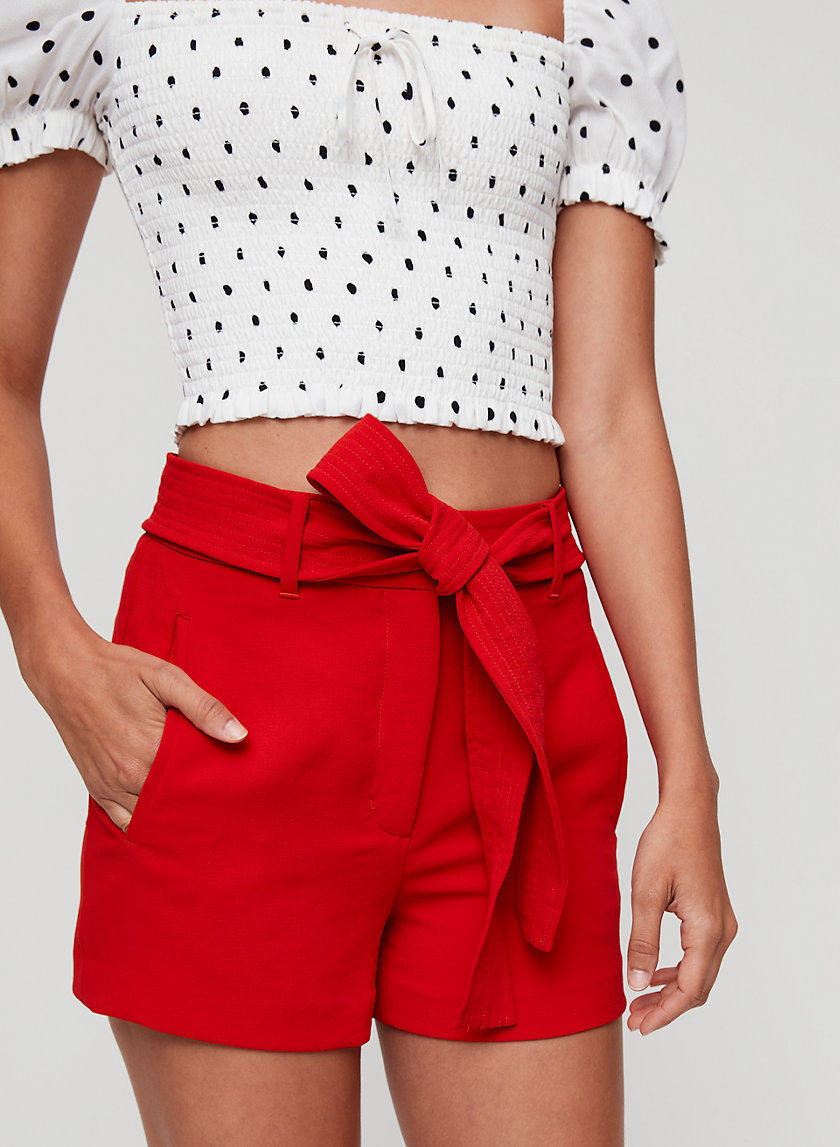 Wilfred TIE-FRONT SHORT | Aritzia Wilfred TIE-FRONT SHORT | Aritzia