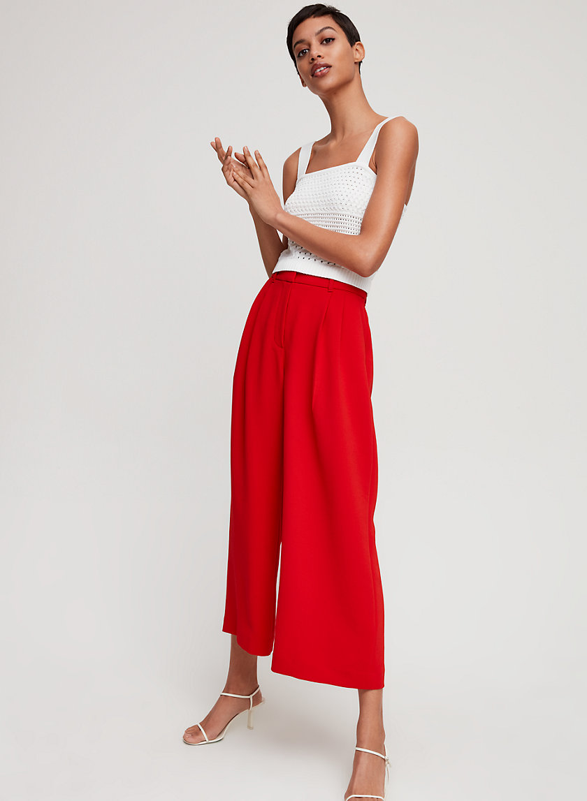 ARAMIS PANT - Pleated Wide-leg Trouser ARAMIS PANT - Pleated Wide-leg Trouser