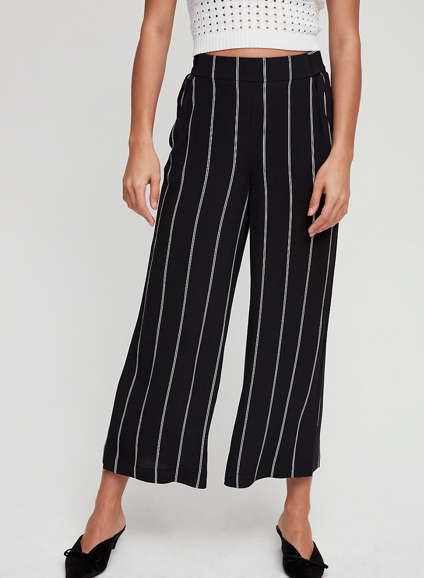 FAUN PANT - Pinstripe, wide-leg pant FAUN PANT - Pinstripe, wide-leg pant