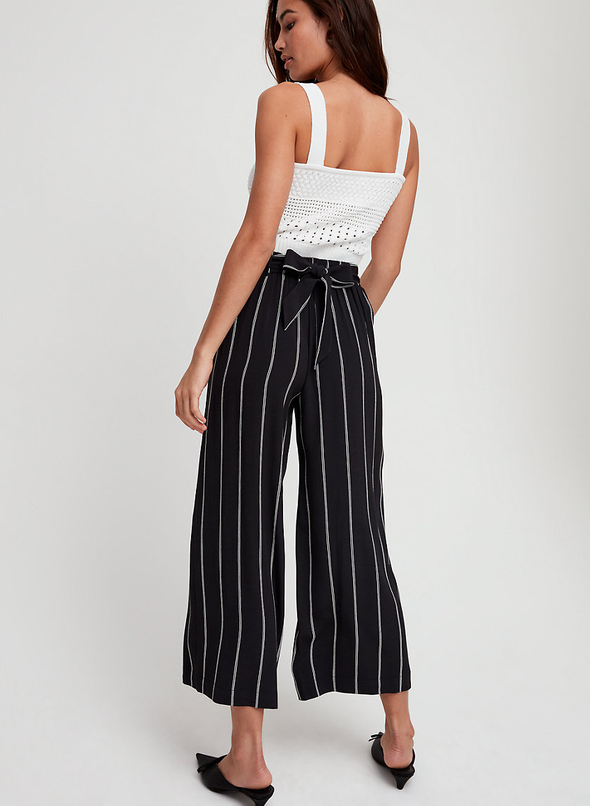 FAUN PANT - Pinstripe, wide-leg pant FAUN PANT - Pinstripe, wide-leg pant