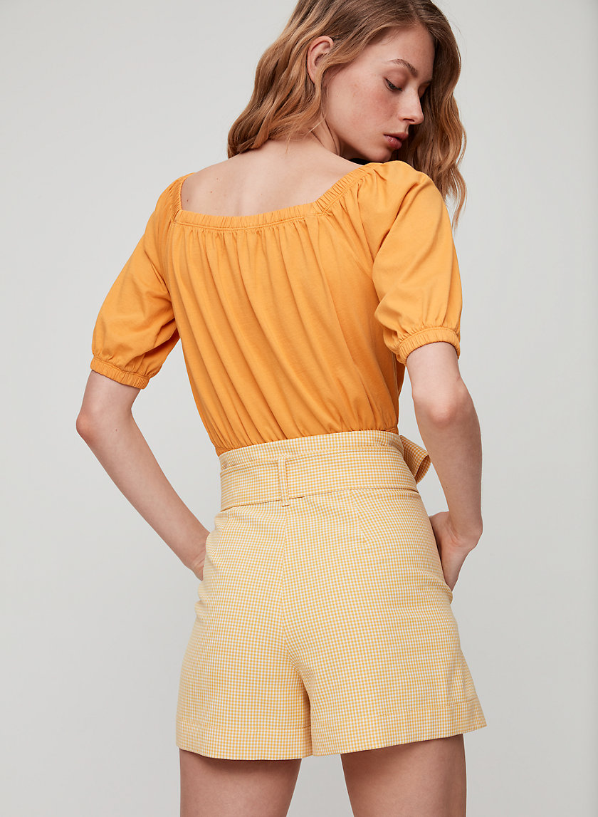 GÉLAS SHORT - High-waisted paperbag shorts GÉLAS SHORT - High-waisted paperbag shorts