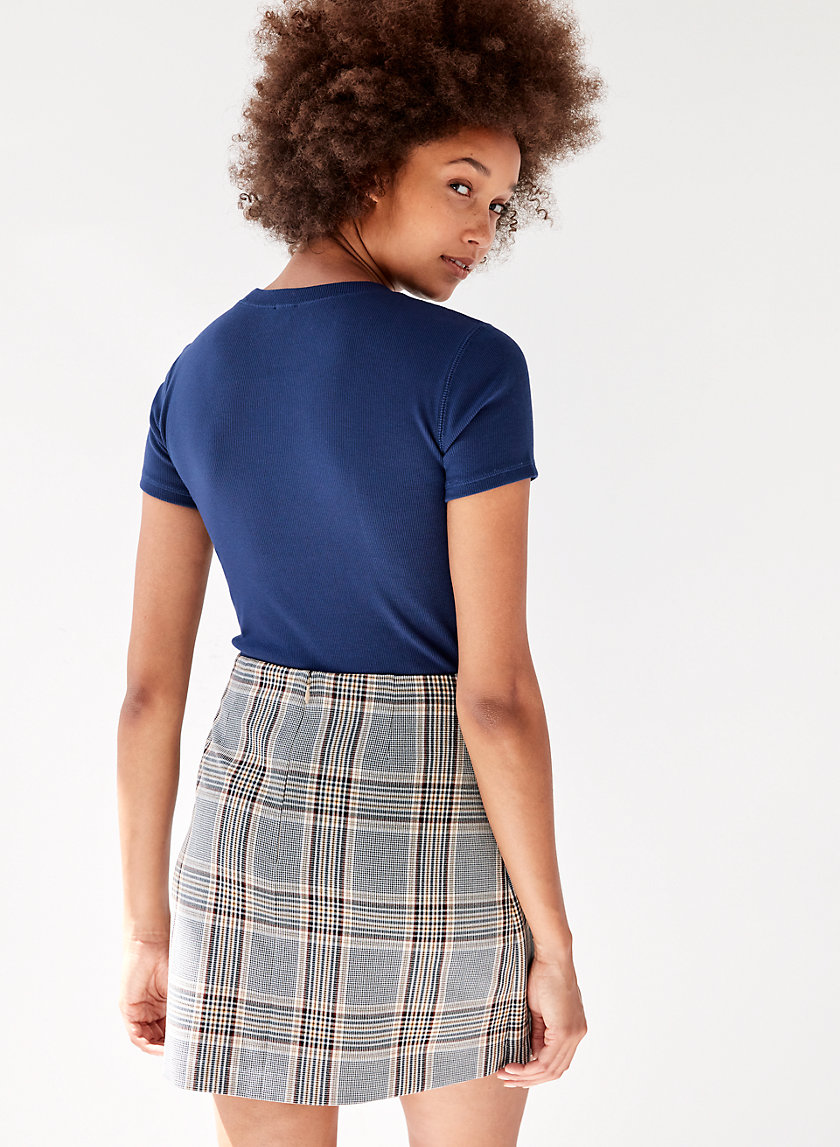 DORINE SKIRT - Faux-wrap mini skirt DORINE SKIRT - Faux-wrap mini skirt