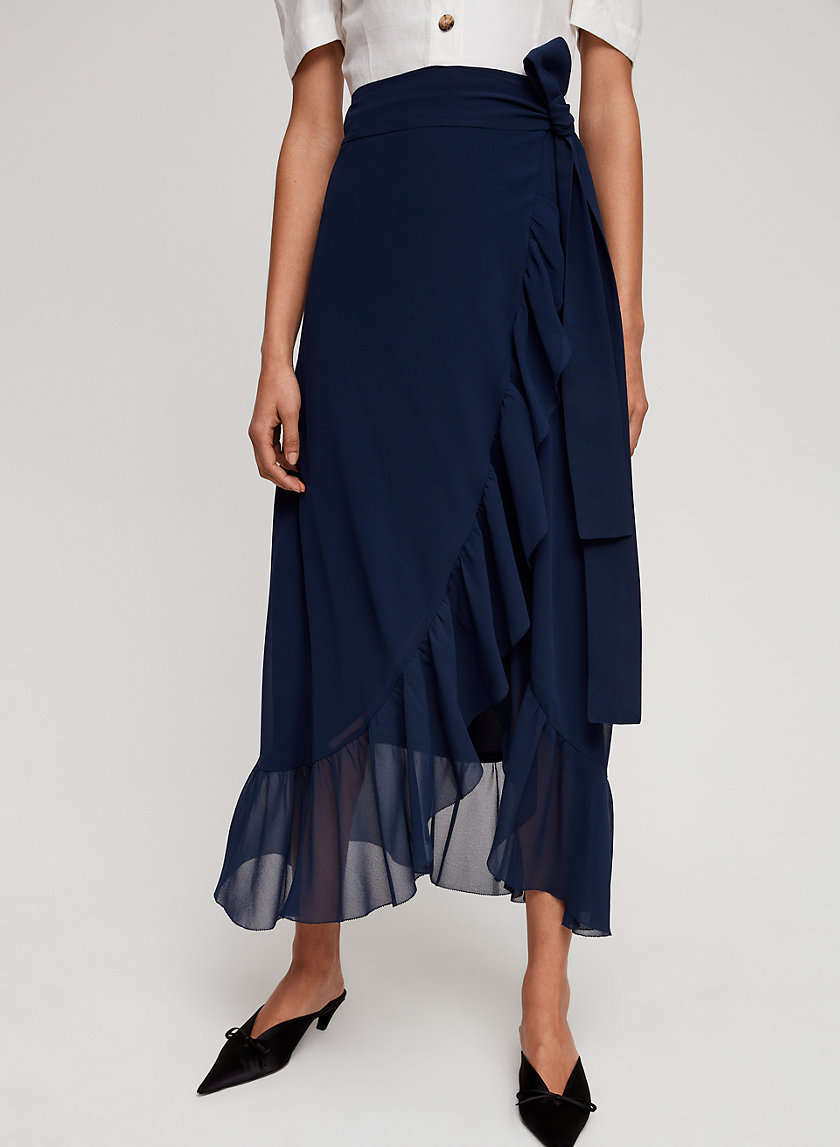 Wilfred GREIGE SKIRT | Aritzia US