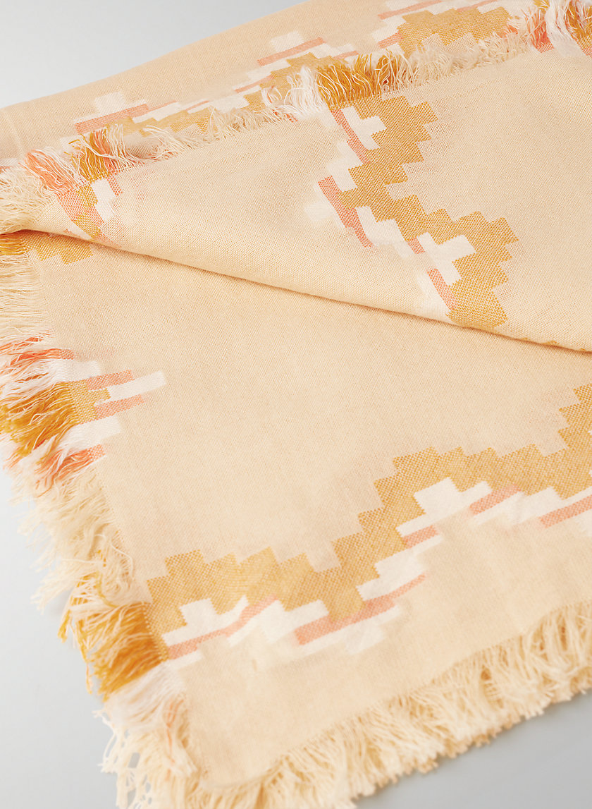 Wilfred DIAMOND MOSAIC BLANKET SCARF Aritzia INTL