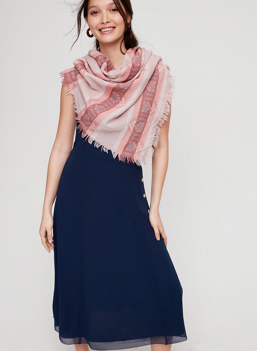 ZOYA WEAVE TRIANGLE - Lightweight wool triangle scarf ZOYA WEAVE TRIANGLE - Lightweight wool triangle scarf