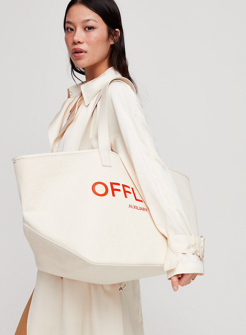 SOUTH BEACH CARRYALL - "Offline" tote bag SOUTH BEACH CARRYALL - "Offline" tote bag