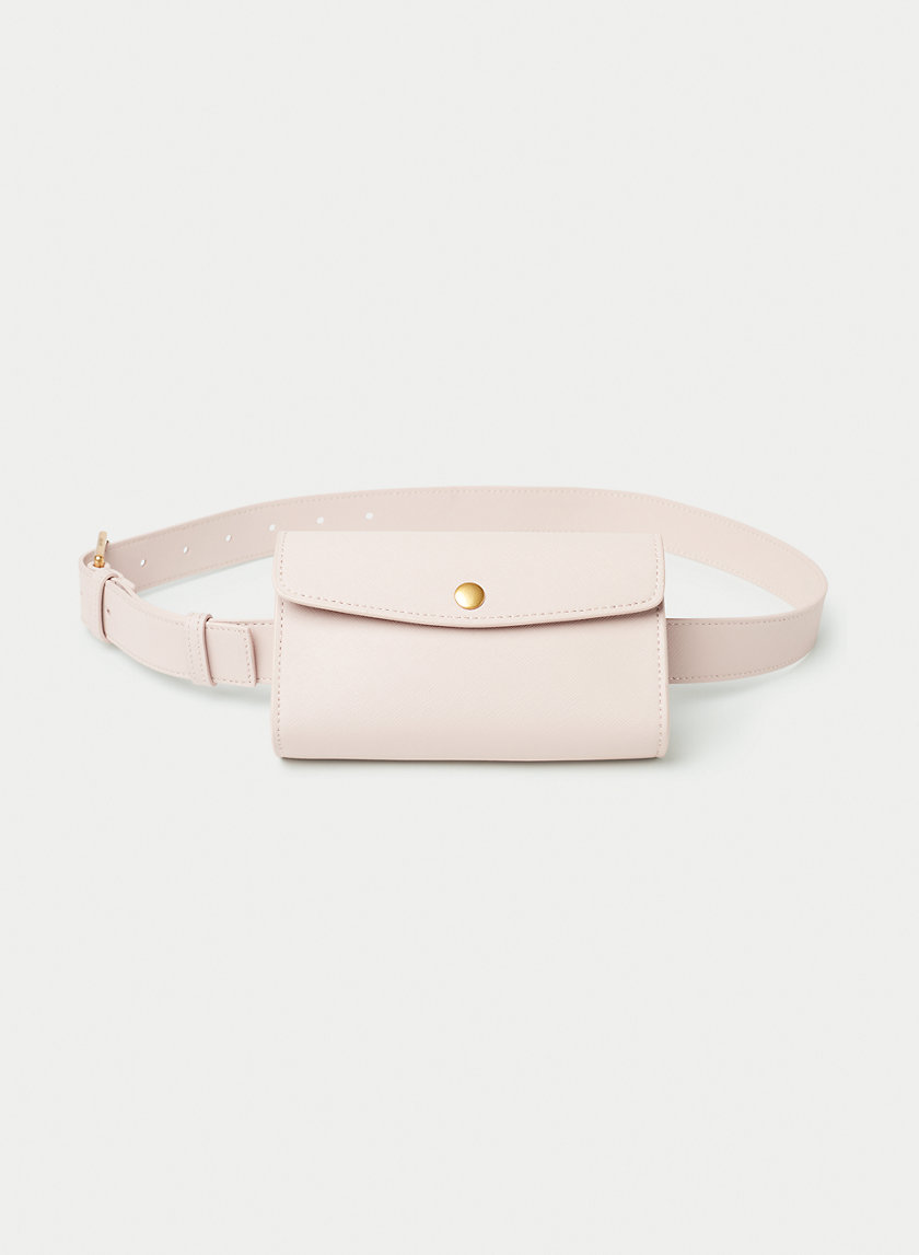 Auxiliary LEATHER SNAP BELT BAG | Aritzia US