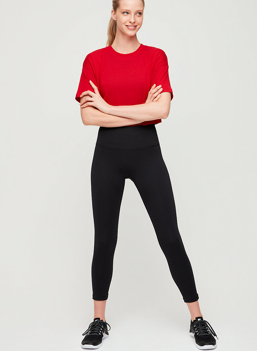 RELAY PANT CROP - High-waisted workout leggings RELAY PANT CROP - High-waisted workout leggings