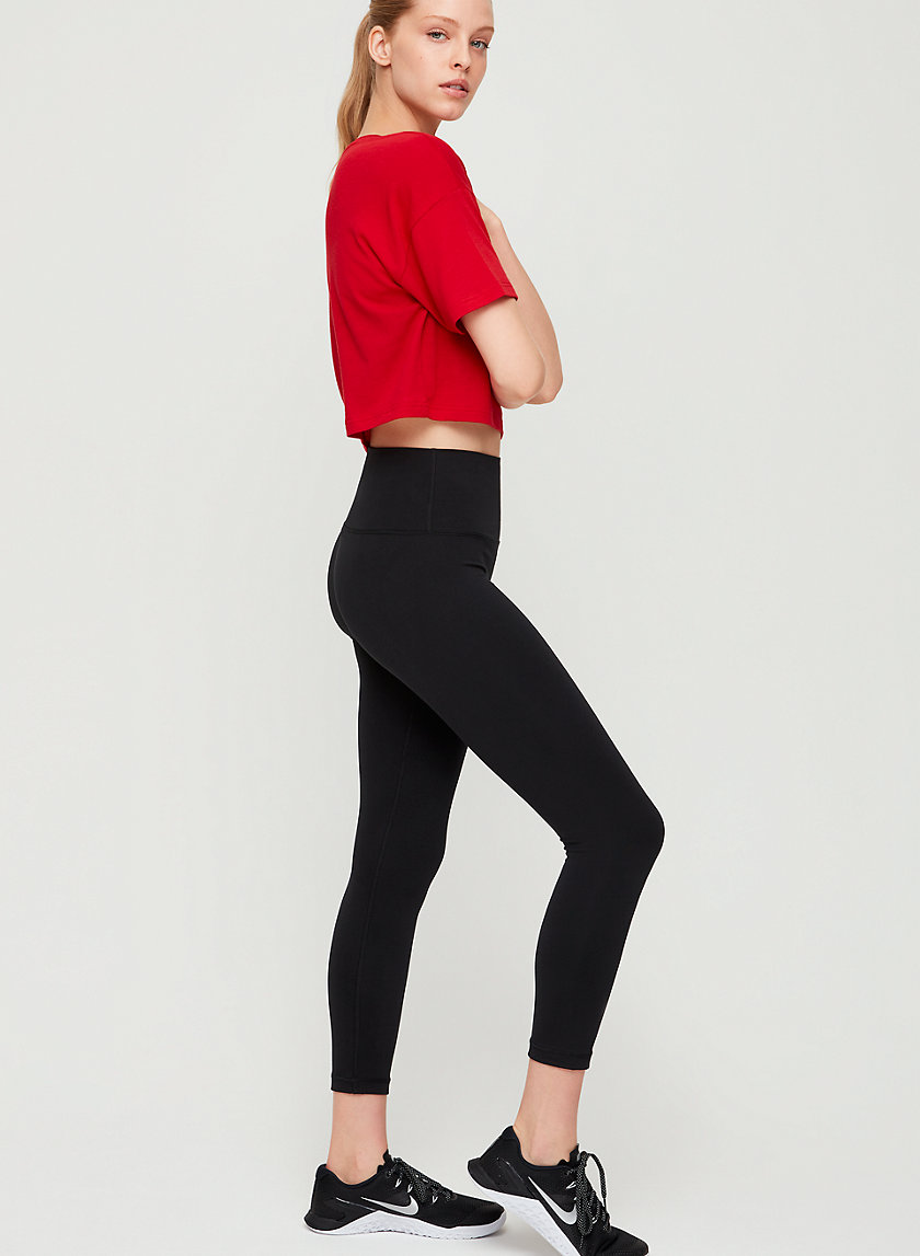 RELAY PANT CROP - High-waisted workout leggings RELAY PANT CROP - High-waisted workout leggings