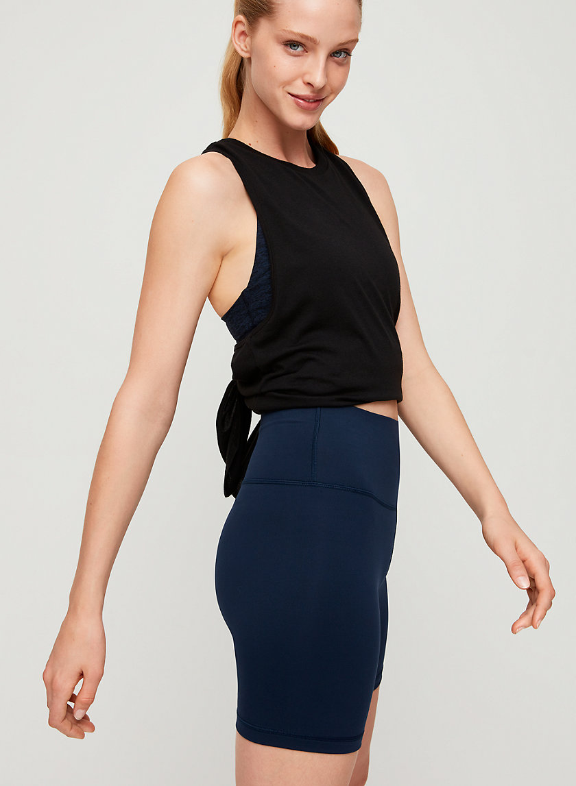 RELAY SHORT 7" - High-waisted bike shorts RELAY SHORT 7" - High-waisted bike shorts