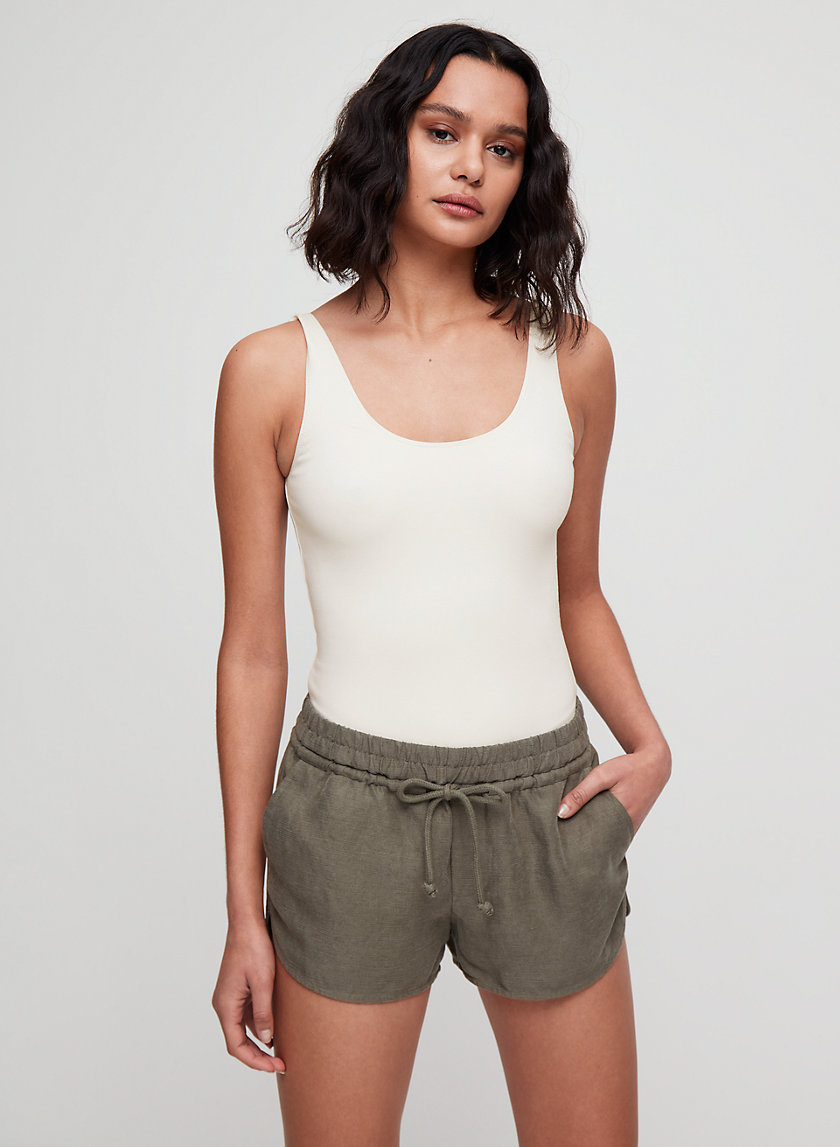 LEILA BODYSUIT - Scoop-neck, thong bodysuit LEILA BODYSUIT - Scoop-neck, thong bodysuit
