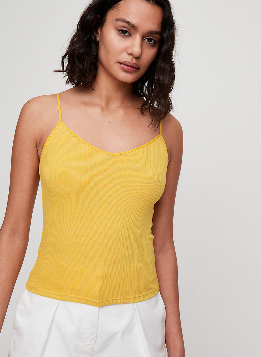 KIRSTEN CAMISOLE - Ribbed, v-neck camisole KIRSTEN CAMISOLE - Ribbed, v-neck camisole