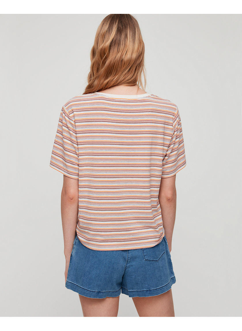 GRADILLA T-SHIRT - Striped crewneck t-shirt GRADILLA T-SHIRT - Striped crewneck t-shirt