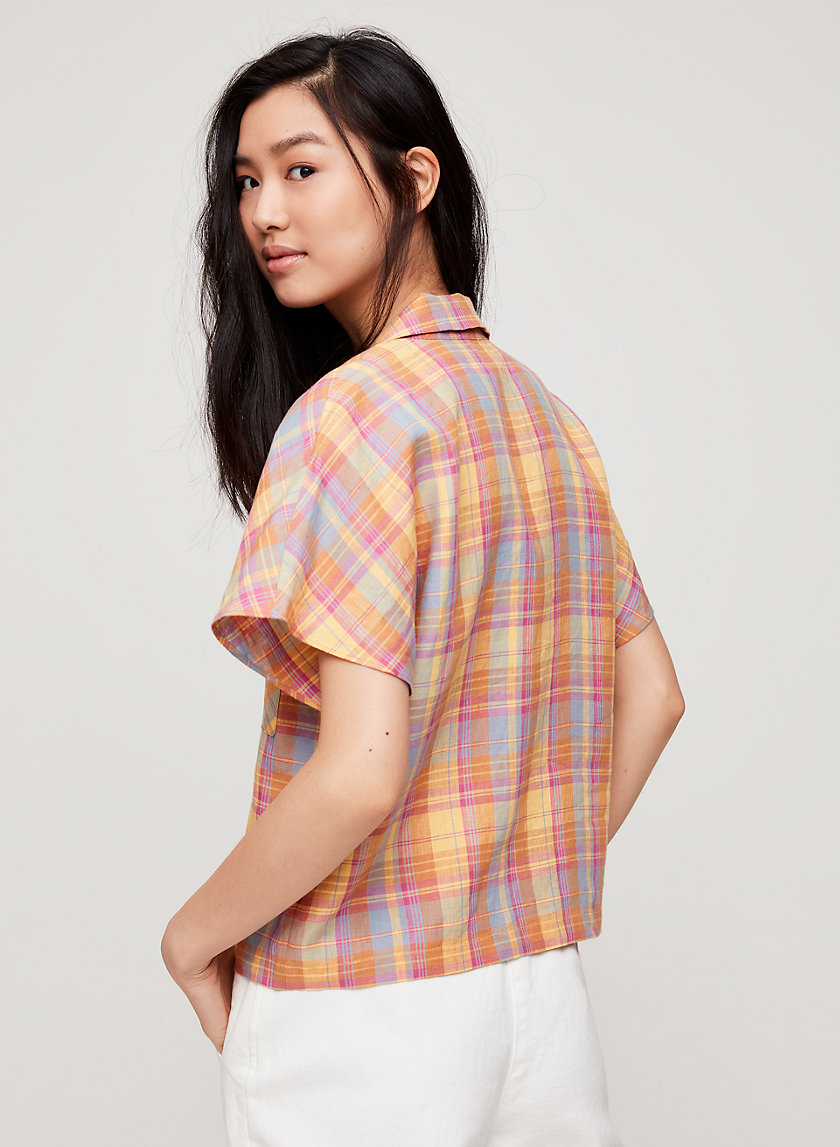 SHAWNA BLOUSE - Short-sleeve button-up blouse SHAWNA BLOUSE - Short-sleeve button-up blouse