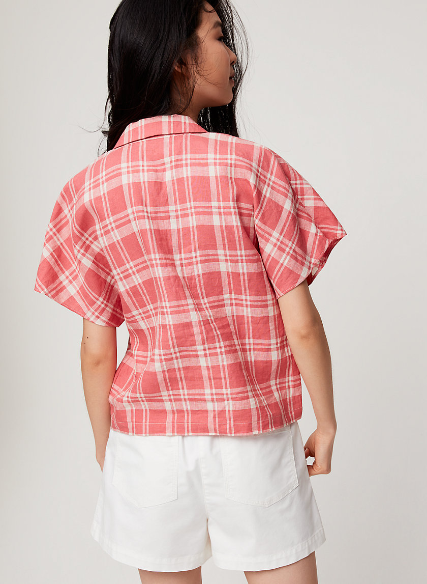 SHAWNA BLOUSE - Short-sleeve button-up blouse SHAWNA BLOUSE - Short-sleeve button-up blouse