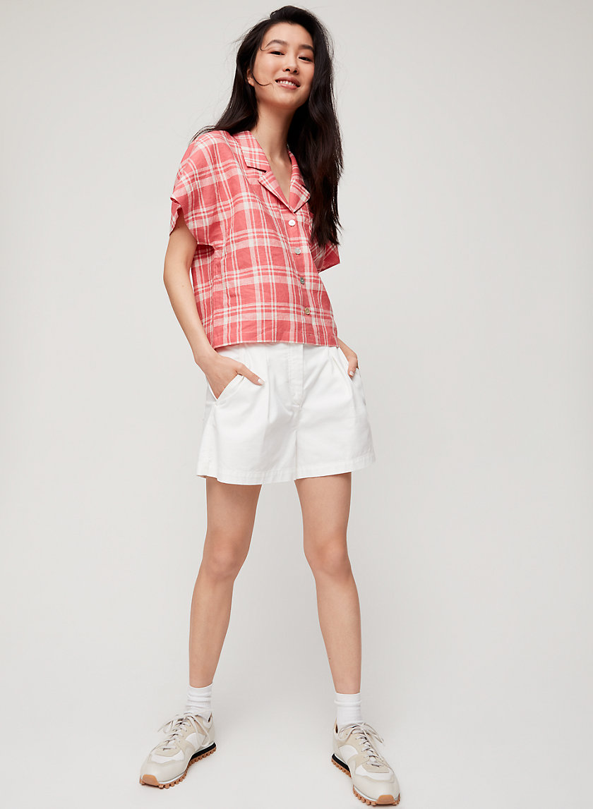 SHAWNA BLOUSE - Short-sleeve button-up blouse SHAWNA BLOUSE - Short-sleeve button-up blouse
