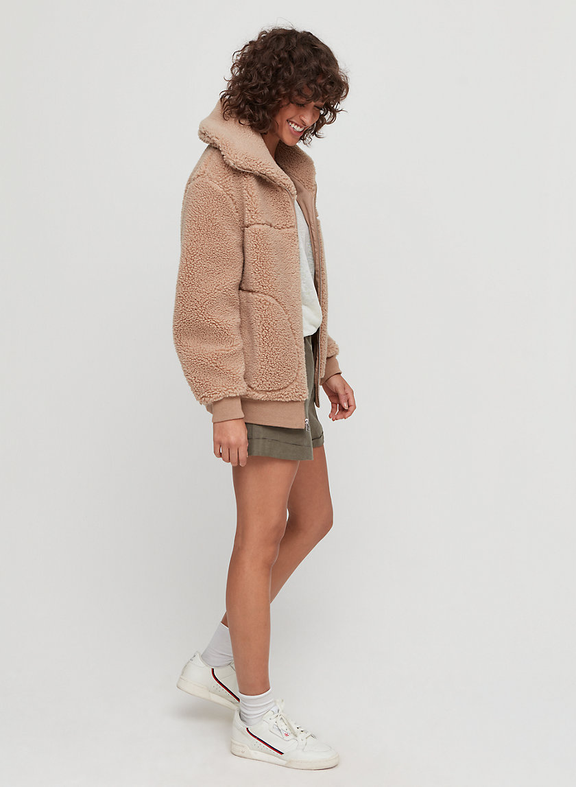 Wilfred Free THE TEDDY JACKET | Aritzia Wilfred Free THE TEDDY JACKET | Aritzia
