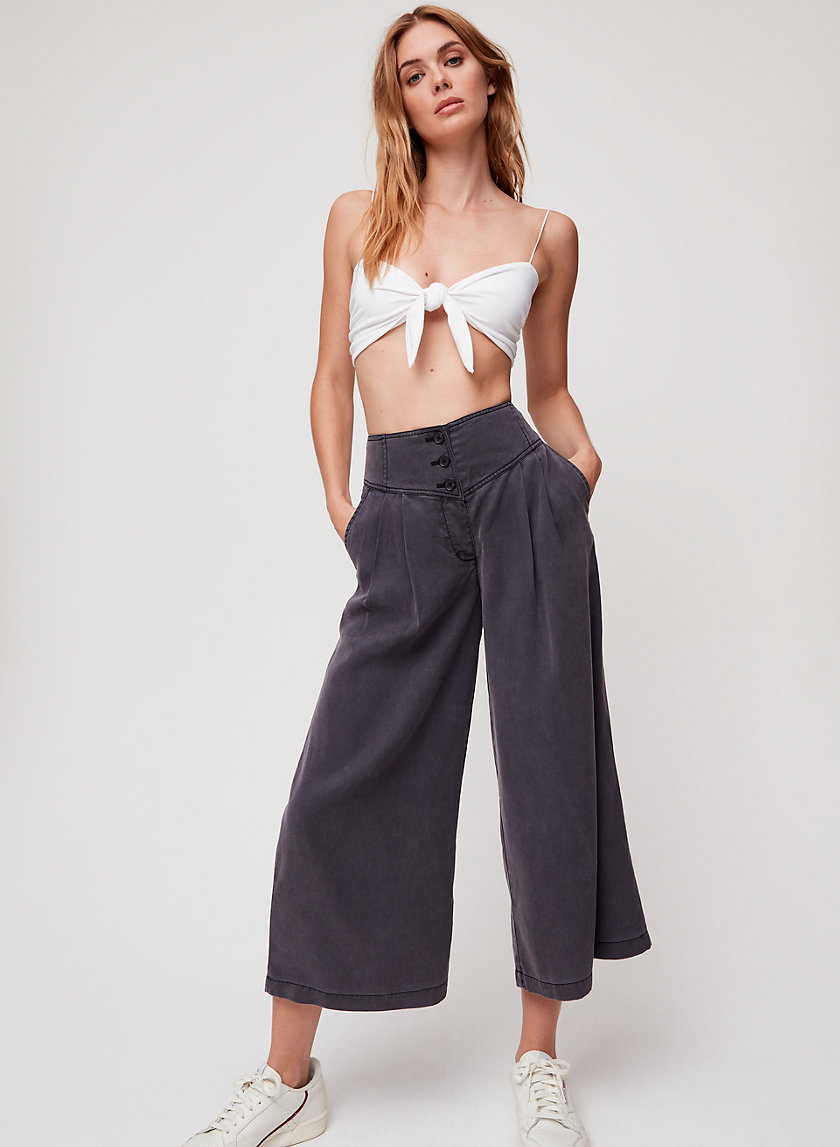 SAMANTHA PANT - Cropped, wide-leg pant SAMANTHA PANT - Cropped, wide-leg pant