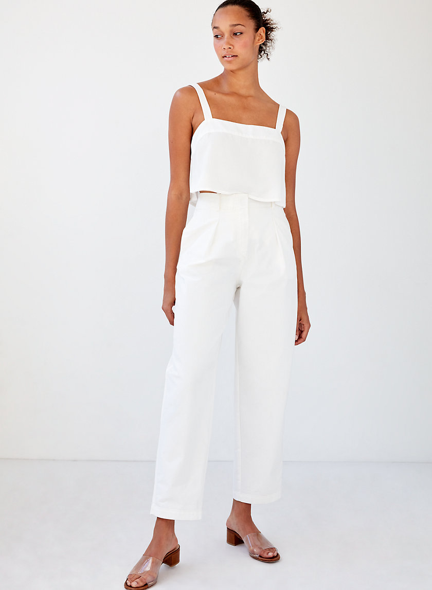 DAY-OFF PANT - Relaxed high-waisted pant DAY-OFF PANT - Relaxed high-waisted pant