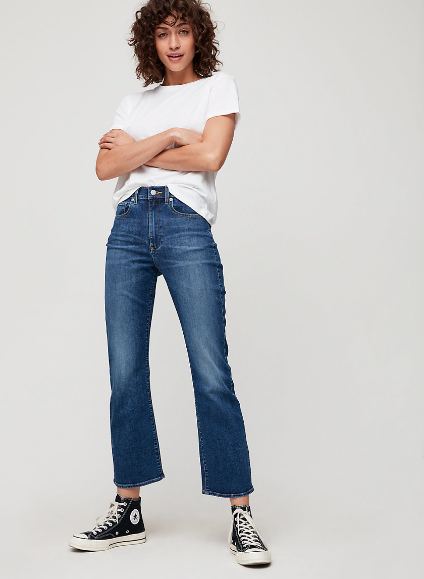 KARLIE KICK FLARE - High-waisted cropped flare jeans KARLIE KICK FLARE - High-waisted cropped flare jeans