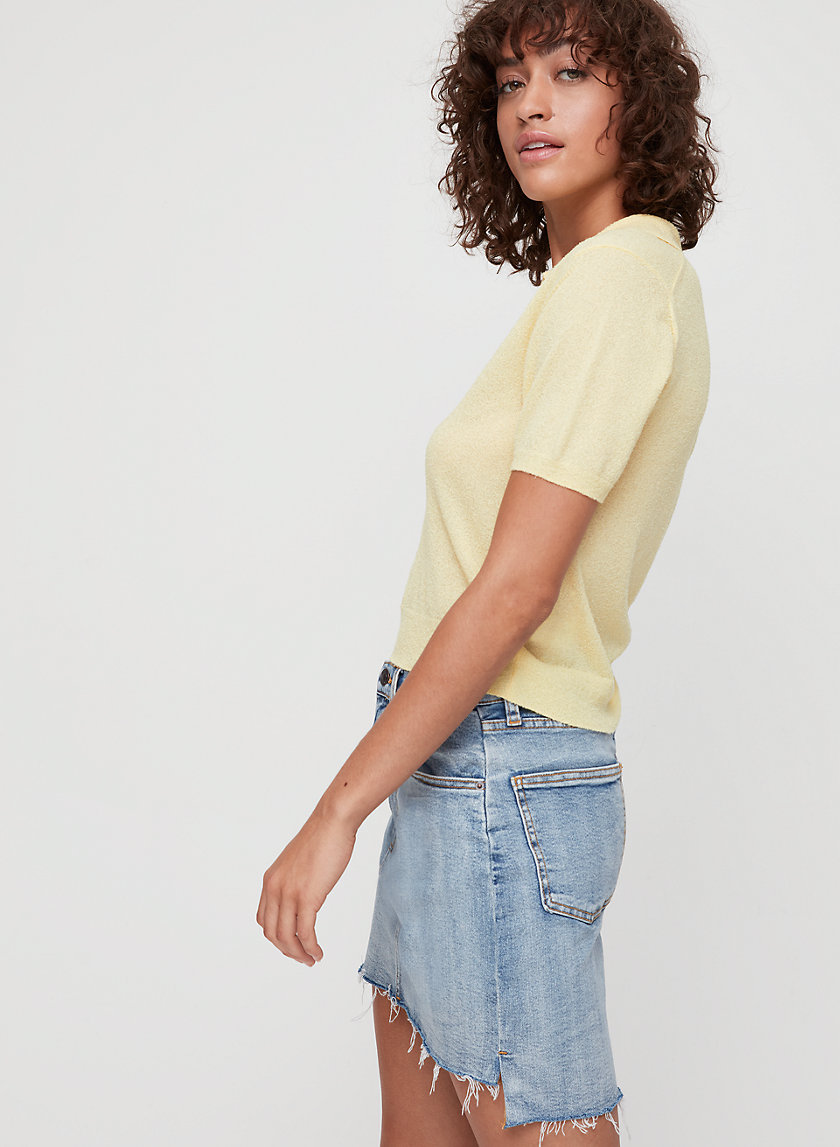 TANIT SKIRT - Denim mini skirt TANIT SKIRT - Denim mini skirt