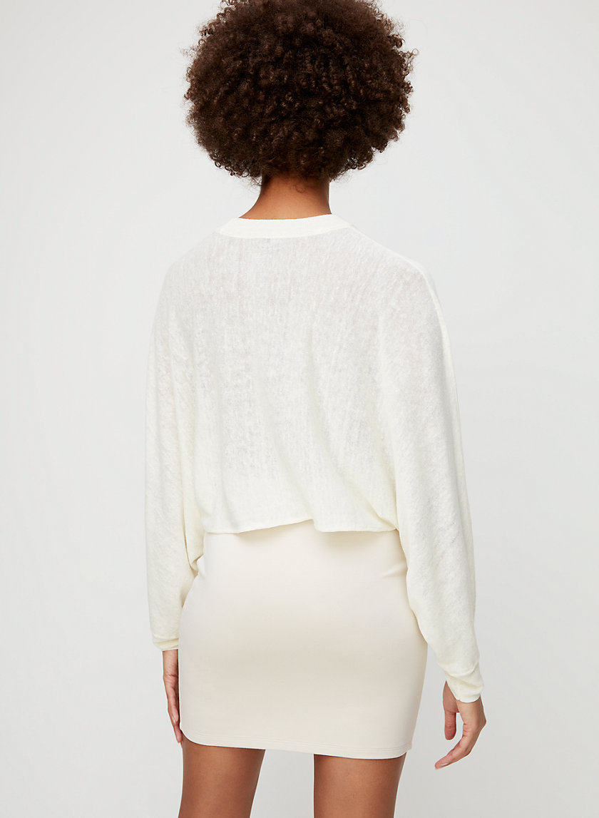 FINLEY SKIRT - Classic, jersey-blend mini skirt FINLEY SKIRT - Classic, jersey-blend mini skirt