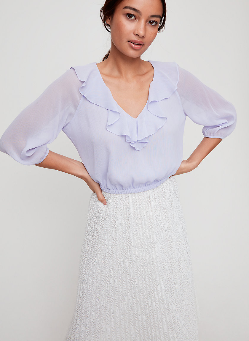 Little Moon ROSEMARY BLOUSE | Aritzia Little Moon ROSEMARY BLOUSE | Aritzia