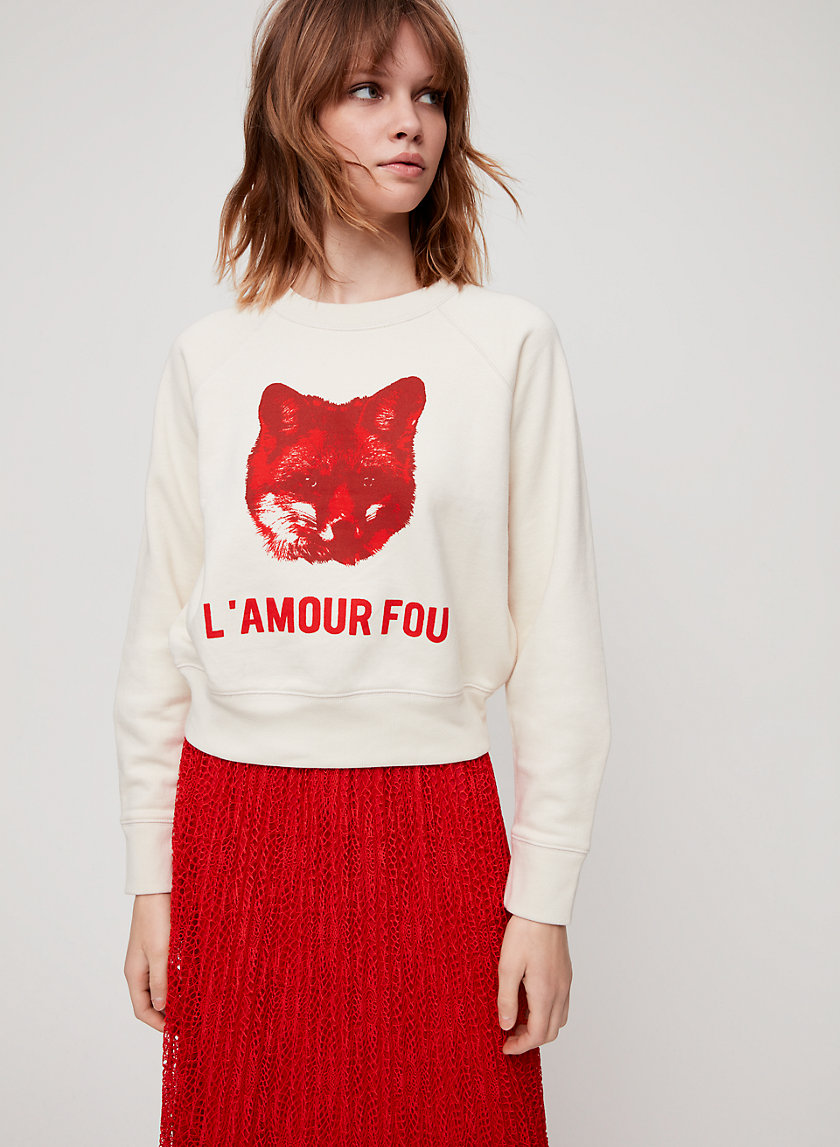 POSEY SWEATSHIRT - Cropped, graphic sweatshirt POSEY SWEATSHIRT - Cropped, graphic sweatshirt