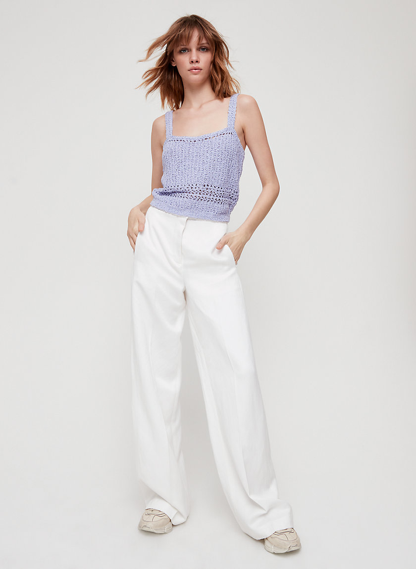 BRYONY KNIT TOP - Cropped, knit camisole BRYONY KNIT TOP - Cropped, knit camisole
