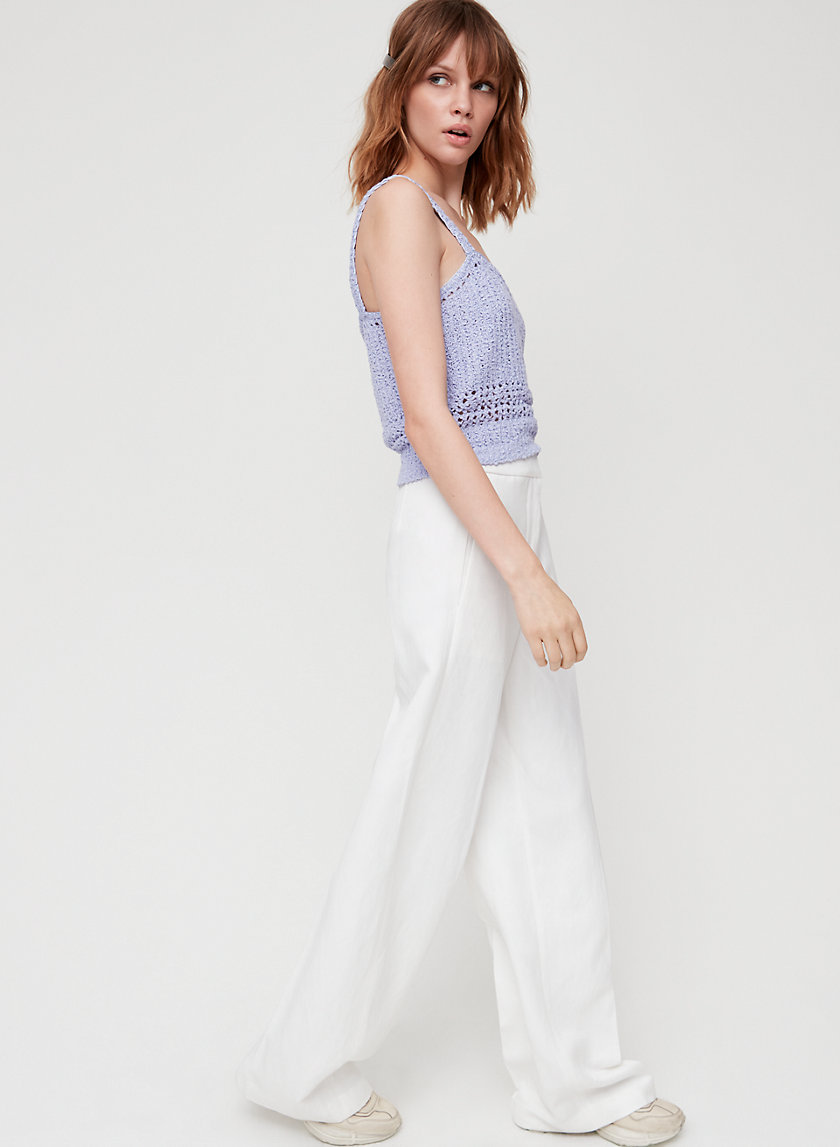 BRYONY KNIT TOP - Cropped, knit camisole BRYONY KNIT TOP - Cropped, knit camisole