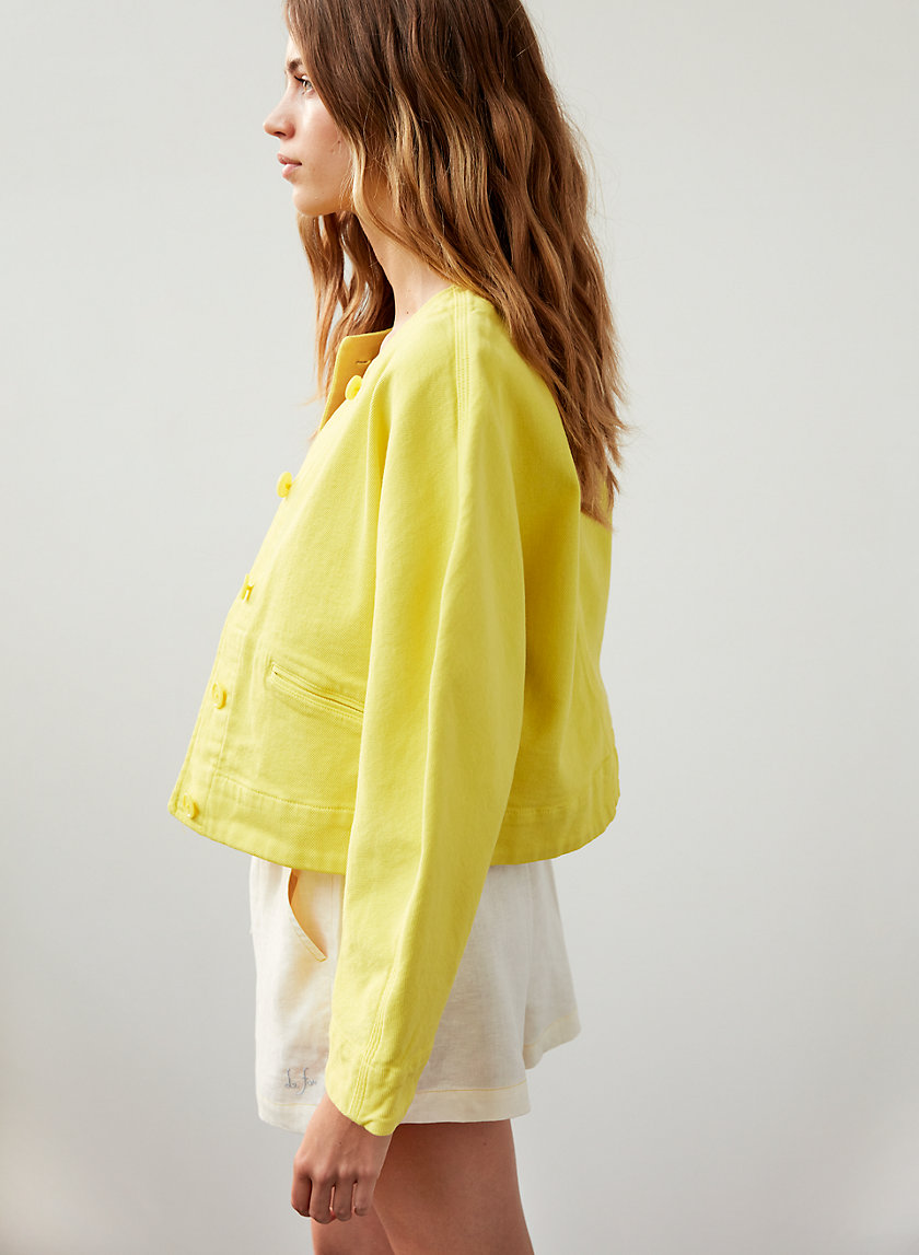 CHIANA JACKET - Structured canvas jacket CHIANA JACKET - Structured canvas jacket
