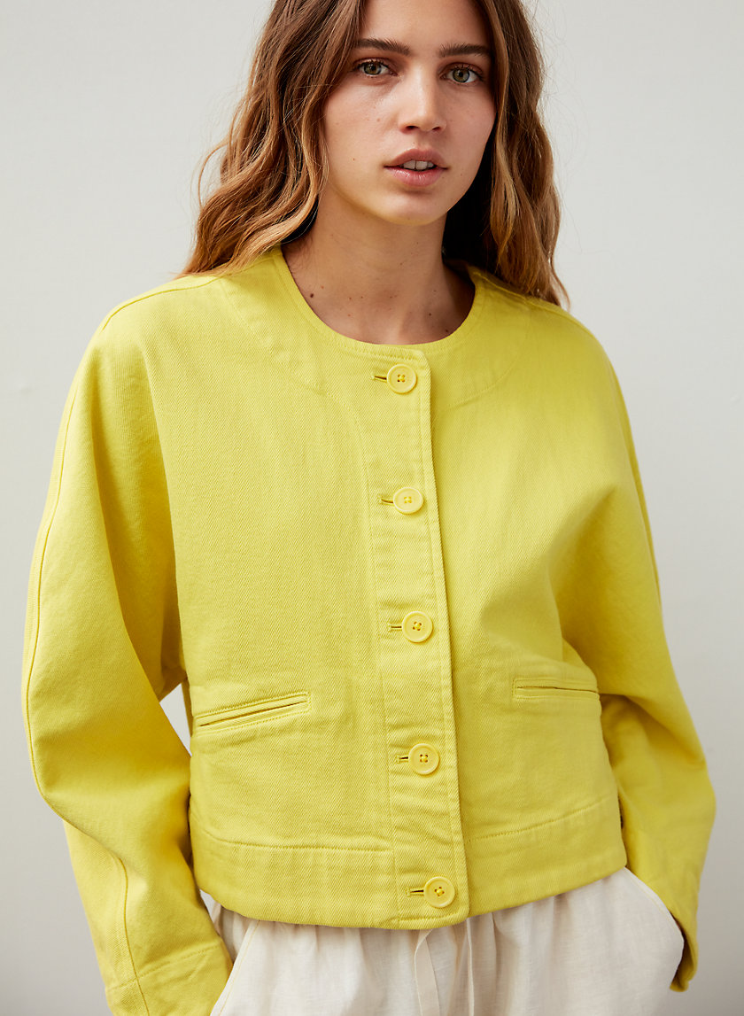CHIANA JACKET - Structured canvas jacket CHIANA JACKET - Structured canvas jacket