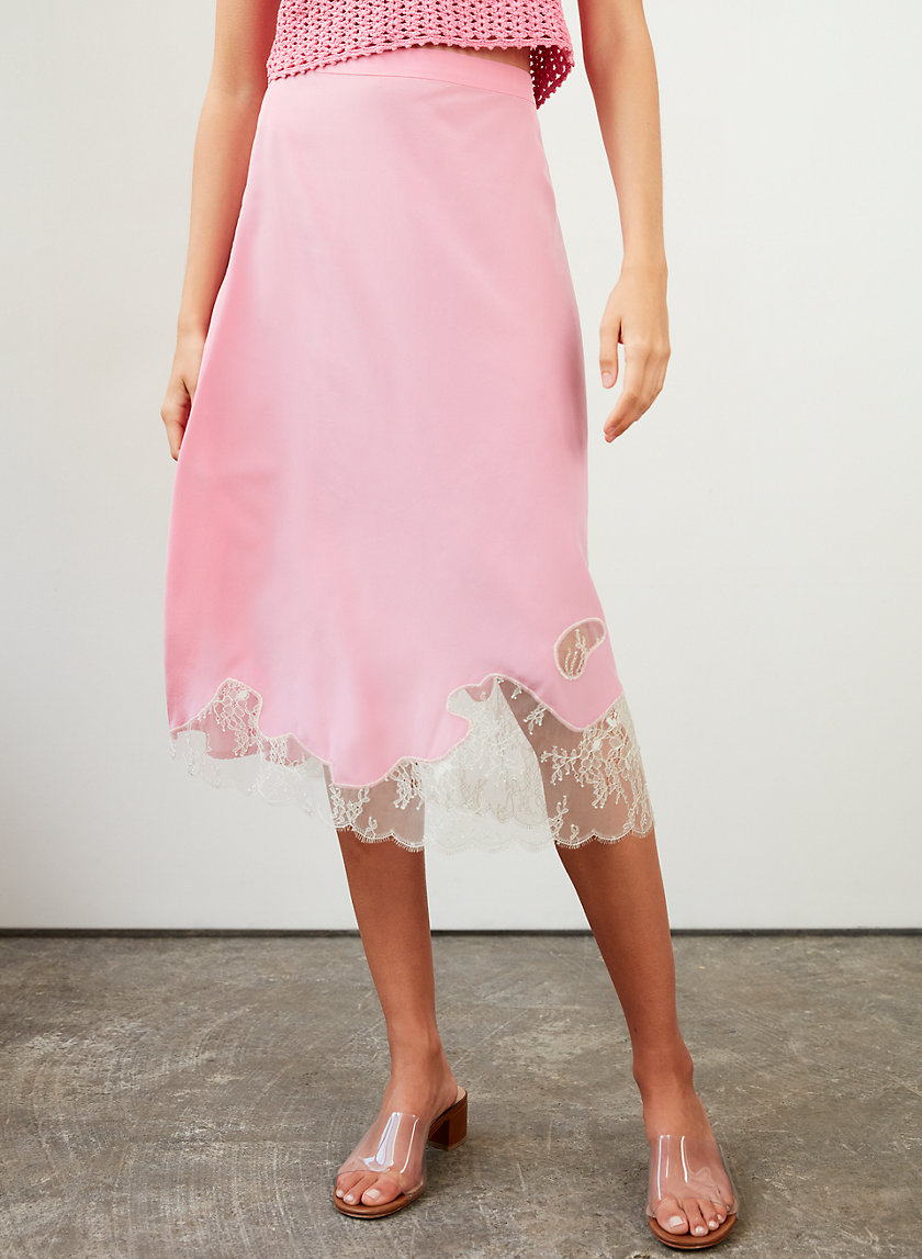 JESSIME SKIRT - Silk slip skirt JESSIME SKIRT - Silk slip skirt
