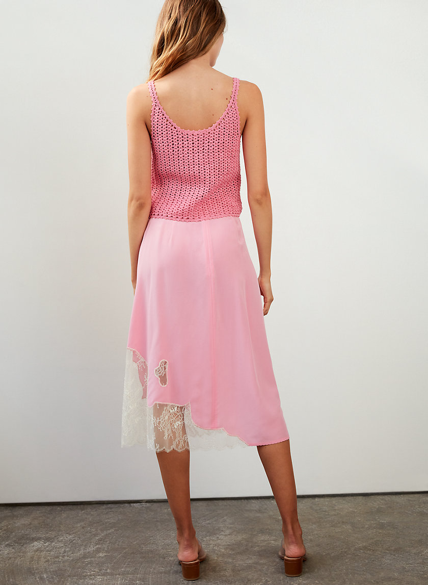 JESSIME SKIRT - Silk slip skirt JESSIME SKIRT - Silk slip skirt