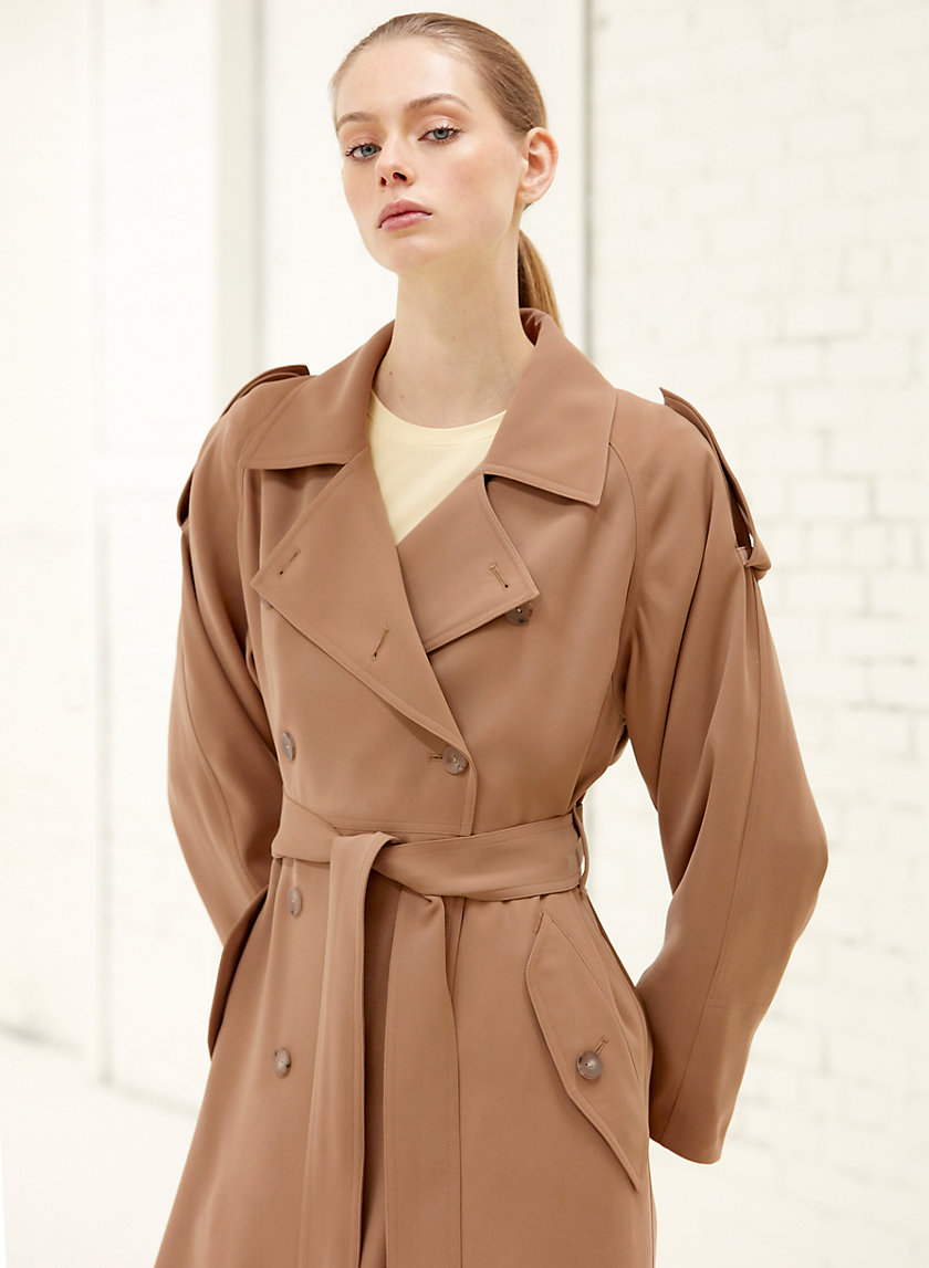 TAREK COAT - Double-breasted trench coat TAREK COAT - Double-breasted trench coat