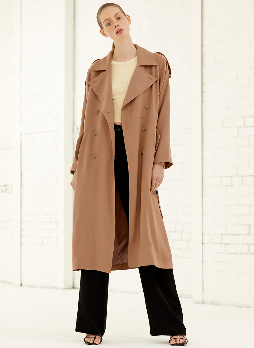 TAREK COAT - Double-breasted trench coat TAREK COAT - Double-breasted trench coat