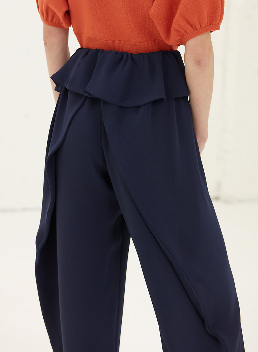 JEMIMA PANT - High-waisted, ruffled pant JEMIMA PANT - High-waisted, ruffled pant