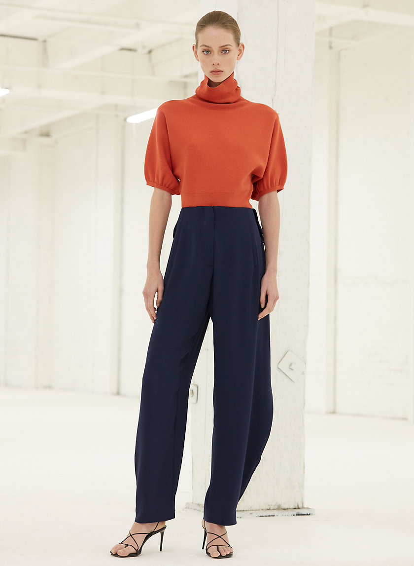JEMIMA PANT - High-waisted, ruffled pant JEMIMA PANT - High-waisted, ruffled pant